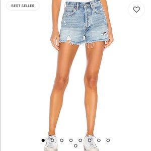 Agolde Jaden High Rise shorts. Size 27